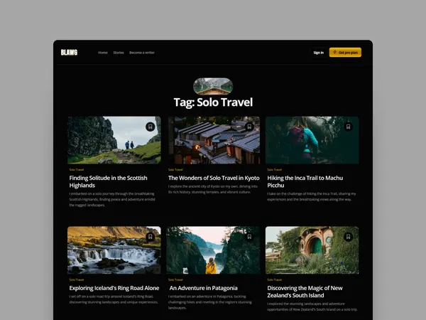 Screenshot 2 of Blawg