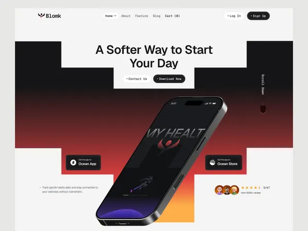 Screenshot 1 of Blomk