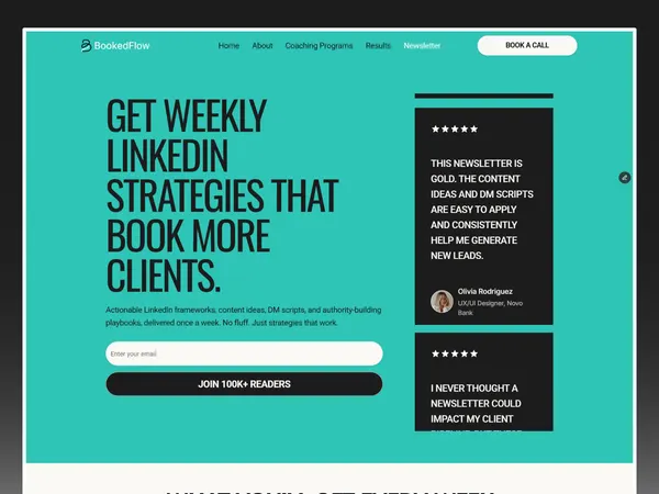 Screenshot 2 of BookedFlow
