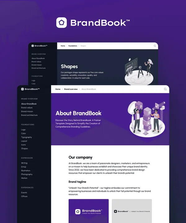Screenshot 1 of BrandBook