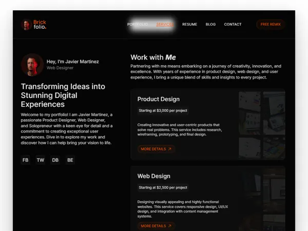 Screenshot 4 of Brickfolio