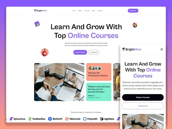 Screenshot 1 of BrightMind