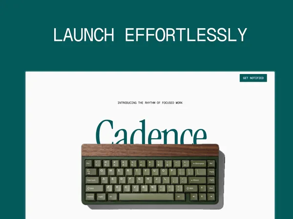 Screenshot 1 of CadenceX