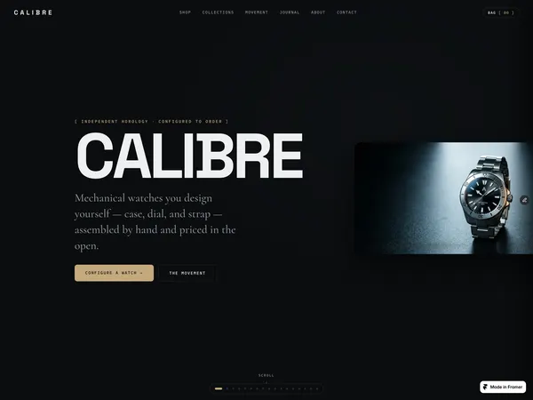 Screenshot 1 of CALIBRE Accessories