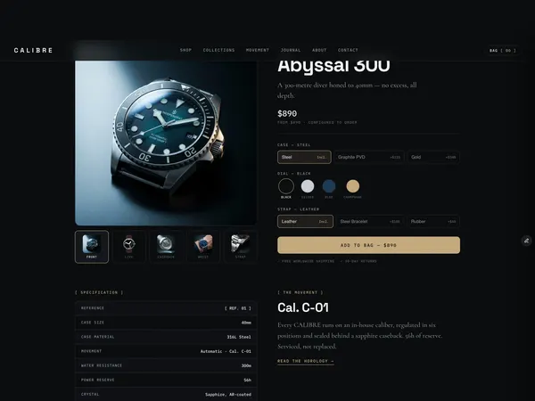 Screenshot 3 of CALIBRE Accessories