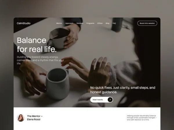 Screenshot 1 of CalmCoach