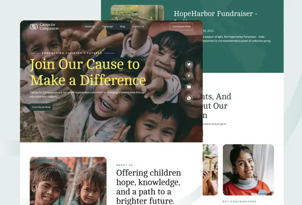 Screenshot 2 of CampsforCompassion