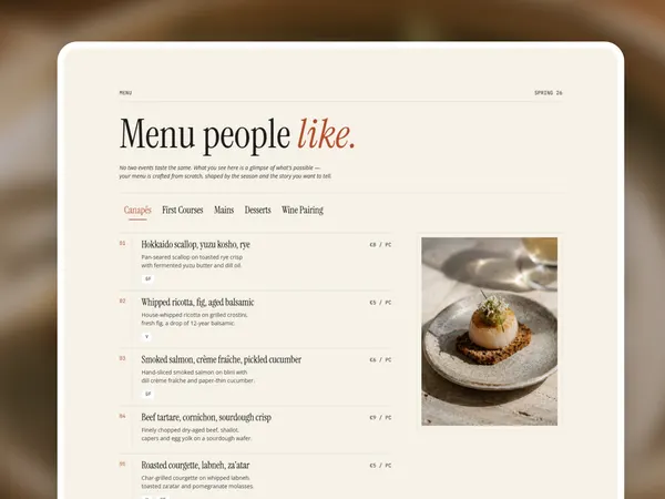 Screenshot 3 of Catered