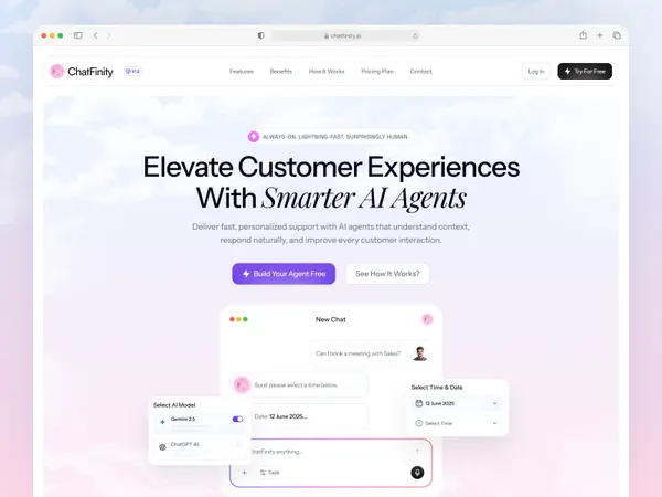 Screenshot 1 of ChatFinity