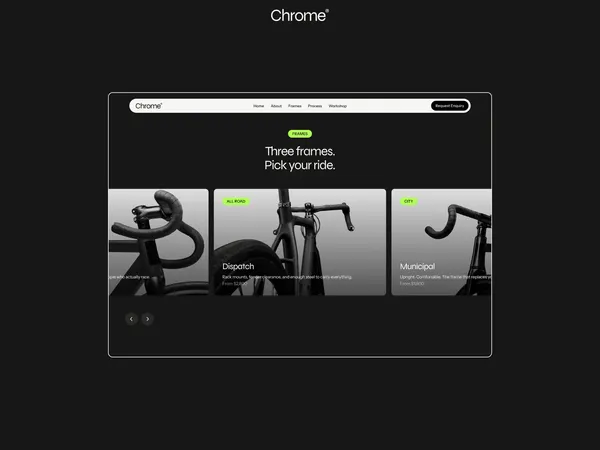 Screenshot 2 of Chrome Bicycle