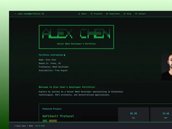 Screenshot 1 of CLIfolio