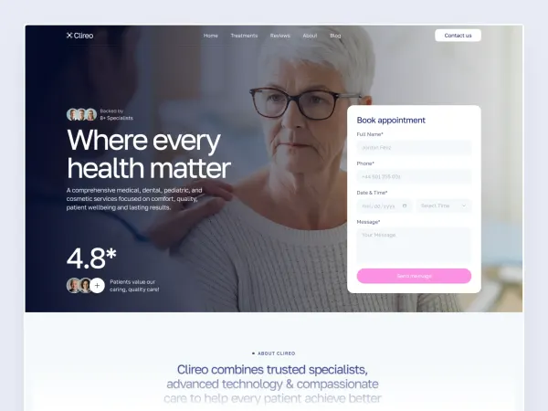 Screenshot 1 of Clireo Healthcare