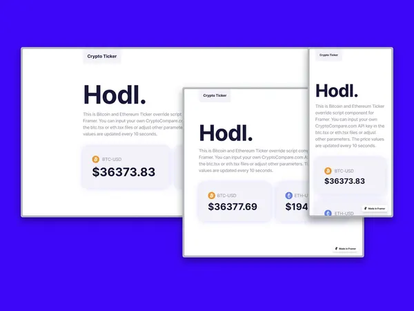 Screenshot 3 of Crypto Ticker - Hodl