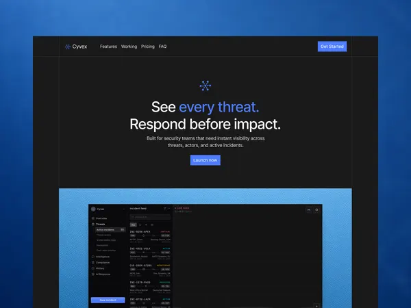 Screenshot 1 of CyvexAI