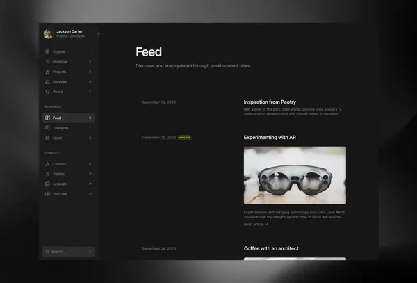 Screenshot 4 of DashfolioNEO