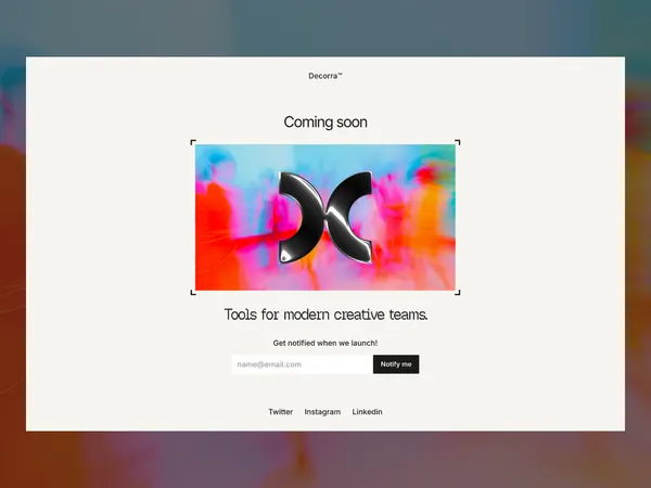 Screenshot 1 of Decorra™