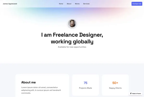 Screenshot 3 of Designfolio