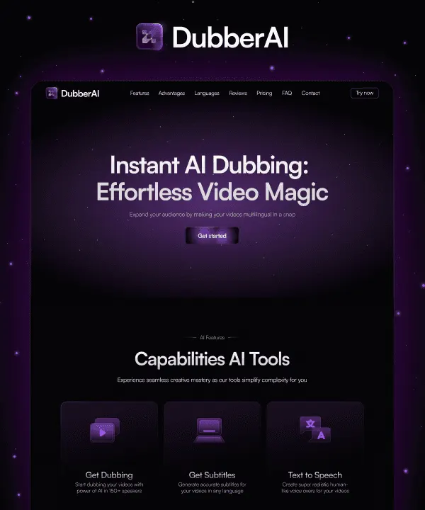 Screenshot 1 of DubberAI