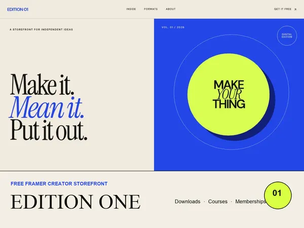 Screenshot 1 of Edition One