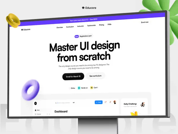 Screenshot 1 of Educore pro