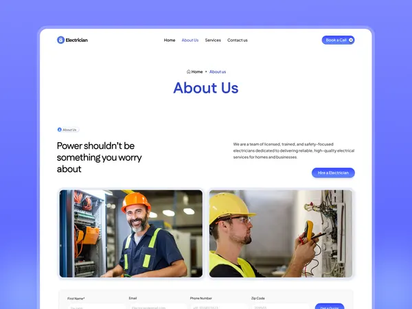 Screenshot 2 of Electrician Service