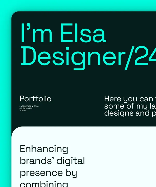 Screenshot 1 of ElsasPortfolio