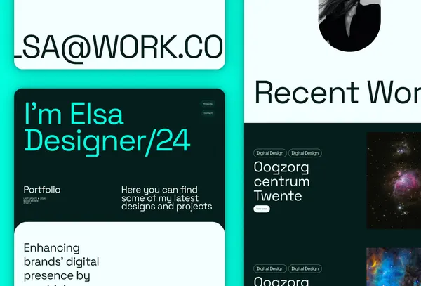 Screenshot 2 of ElsasPortfolio