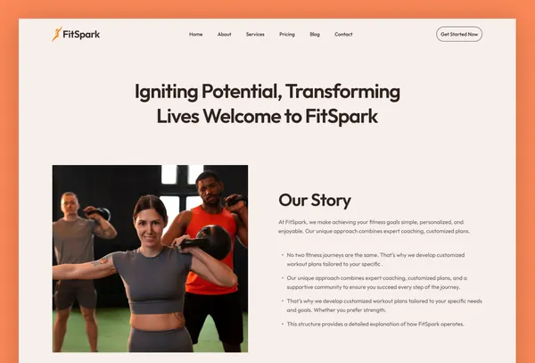 Screenshot 2 of FitSpark