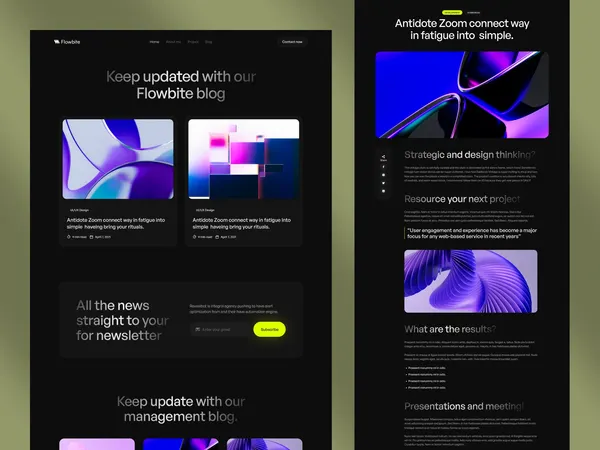 Screenshot 4 of Flowbite