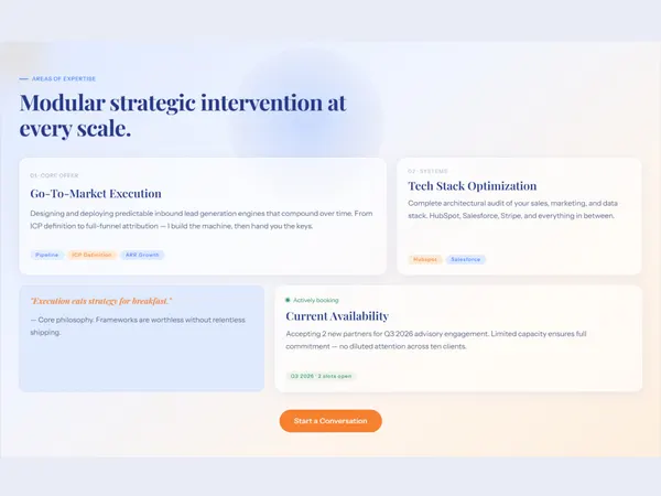 Screenshot 2 of Fractional CMO Pro