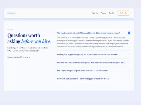Screenshot 3 of Fractional CMO Pro