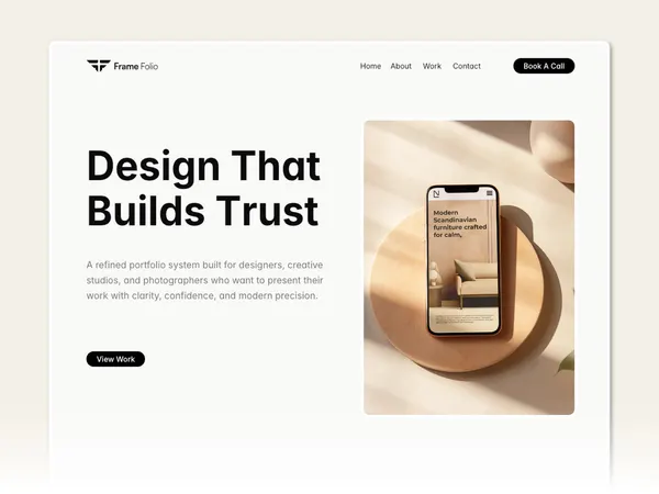 Screenshot 1 of Frame Folio