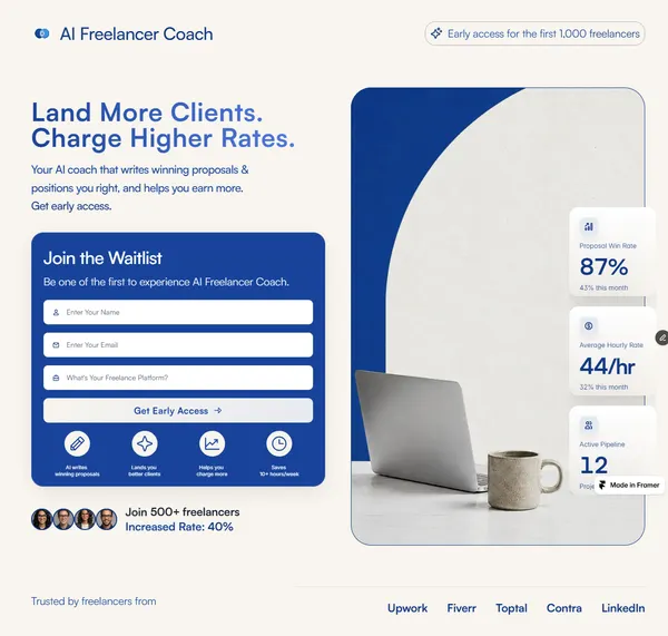 Screenshot 2 of Freelancer Coach
