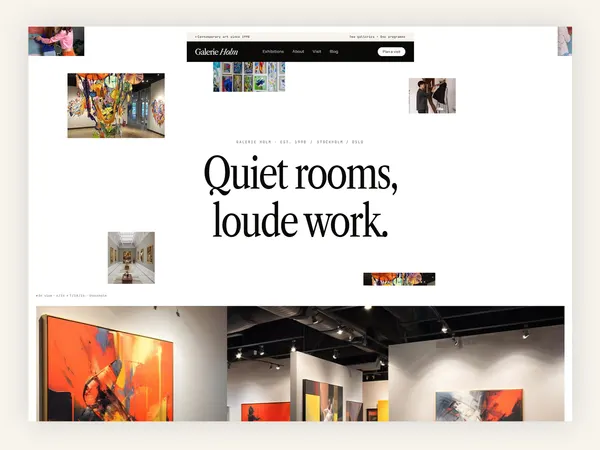 Screenshot 1 of Galerie Holm