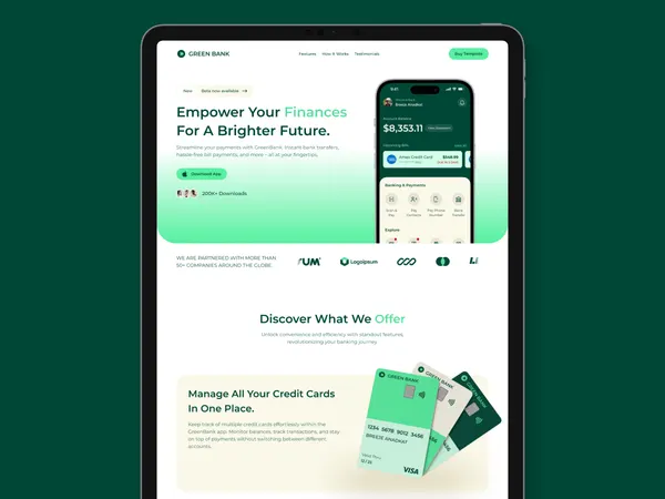 Screenshot 1 of GreenBank