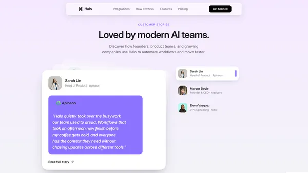 Screenshot 3 of Halo workspace