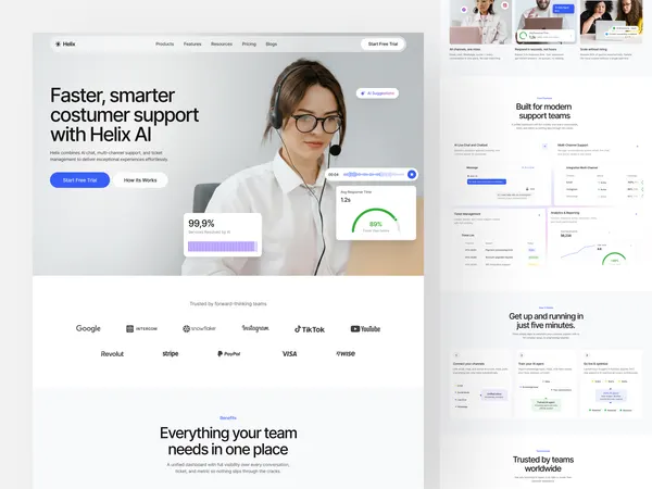 Screenshot 1 of Helix Customer