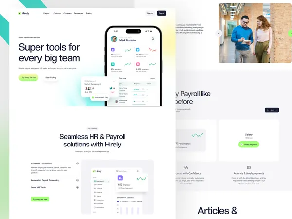 Screenshot 1 of Hirely