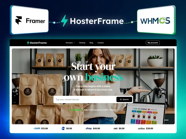 Screenshot 1 of HosterFrame