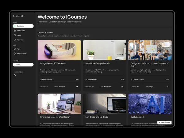 Screenshot 2 of iCourses V2
