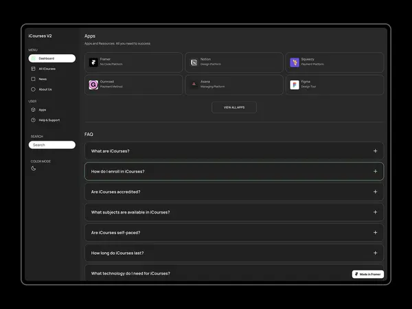 Screenshot 4 of iCourses V2