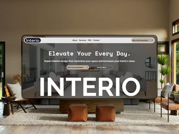 Screenshot 1 of Interio Studio