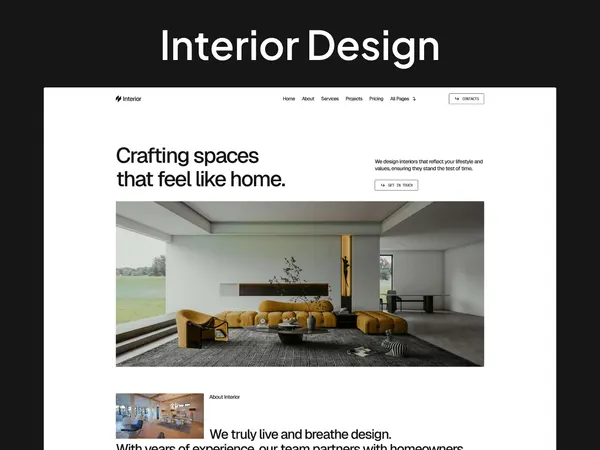 Screenshot 1 of Interior Designs