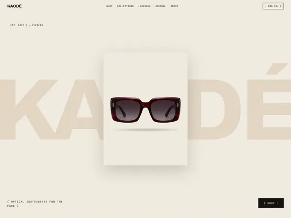 Screenshot 1 of KAODÉ Eyewear