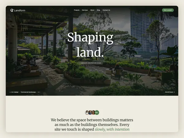 Screenshot 1 of Landform