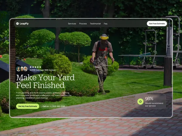 Screenshot 1 of LeapFly Gardening