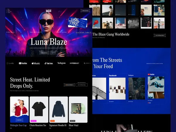 Screenshot 1 of Luna Blaze