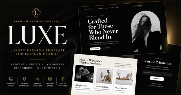Screenshot 1 of LUXE Editorial