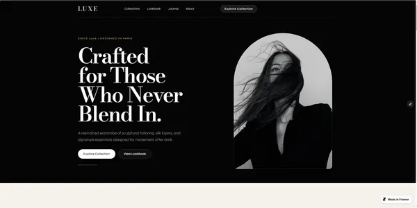 Screenshot 2 of LUXE Editorial