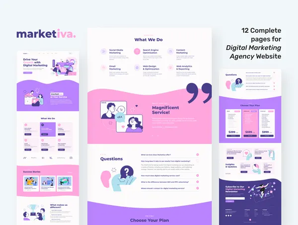 Screenshot 1 of Marketiva